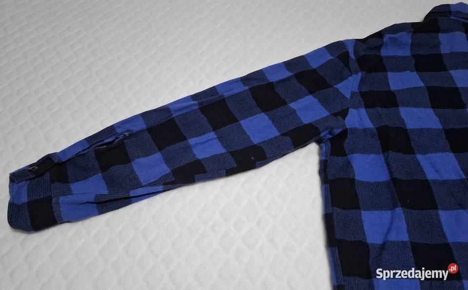 Koszula flanelowa męska rozpinana długi rękaw Czeladź