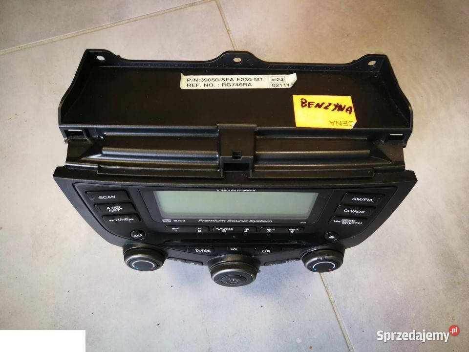 Honda accord VII 2007 sedan 20i vtec radio Kozubszczyzna sprzedam