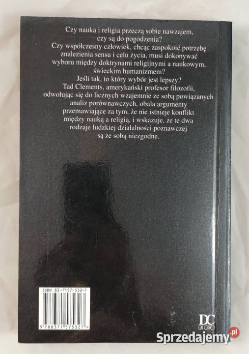 Nauka kontra religia Tad Clements Łódź sprzedam