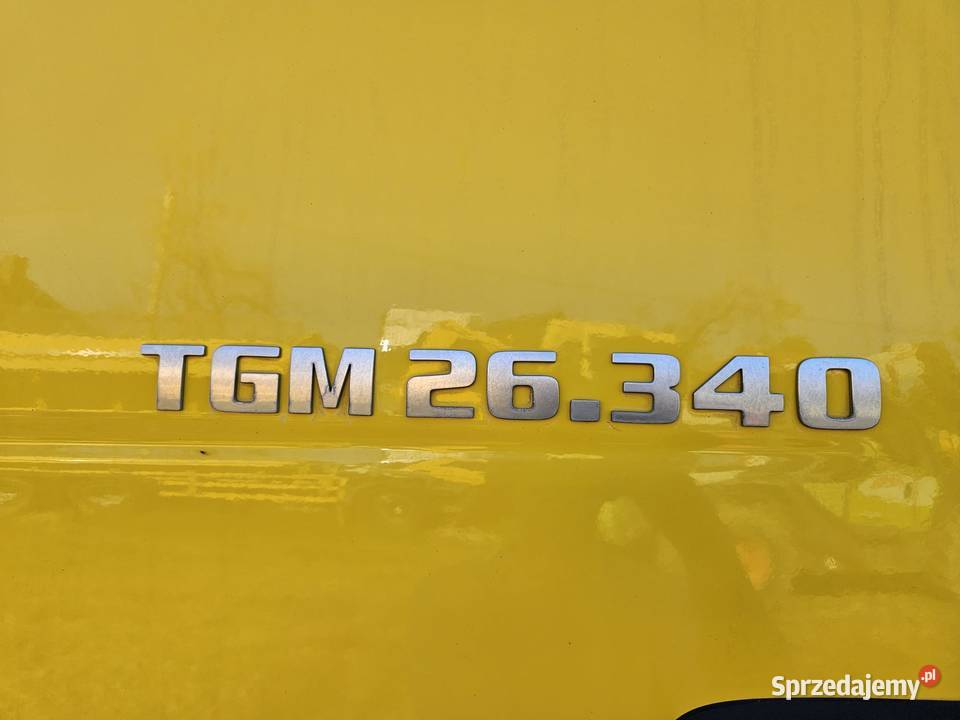 MAN TGM 26340 6x4 Specjalny Piaskarka Solarka Ropczyce