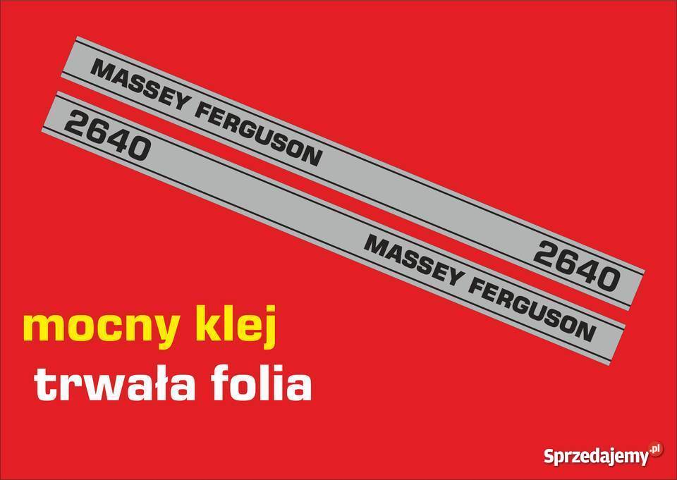 naklejki massey ferguson 2640 Jeżewo