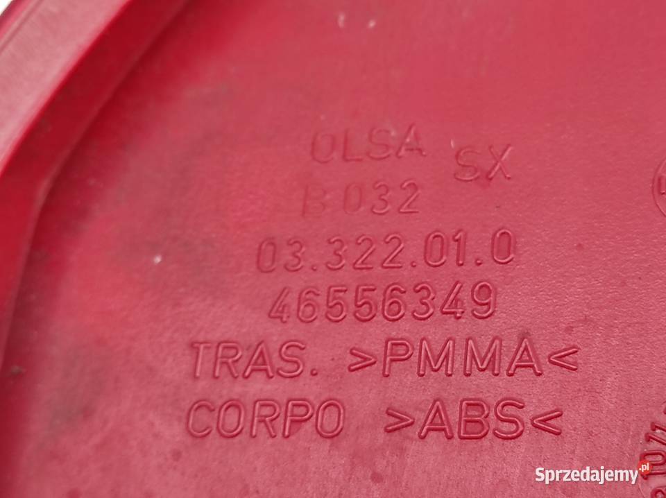 LAMPA LEWY TYŁ ALFA ROMEO 147 937 3D Lewe Oświetlenie Nowy Tomyśl