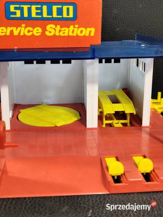 Vintage Stacja Benzynowa STELCO Esso Service Poddębice