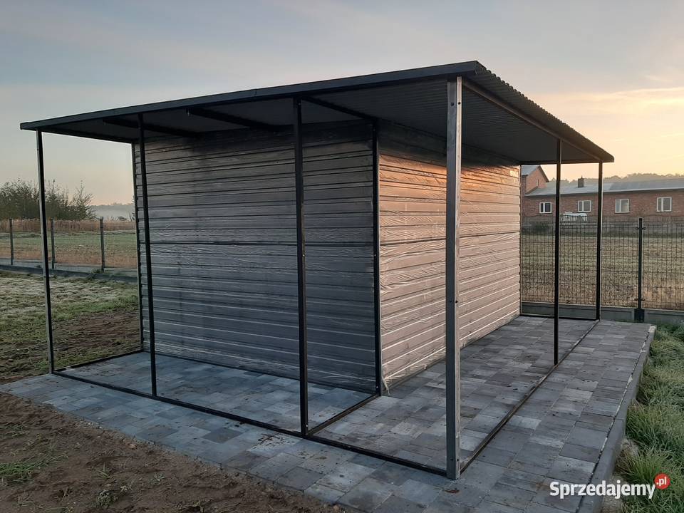 Garaż Blaszany Schowek na Narzędzia Wiatka Ostróda sprzedam