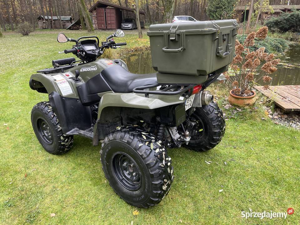 Suzuki KingQuad 750 AXi zarejestrowany Aleksandrów Łódzki