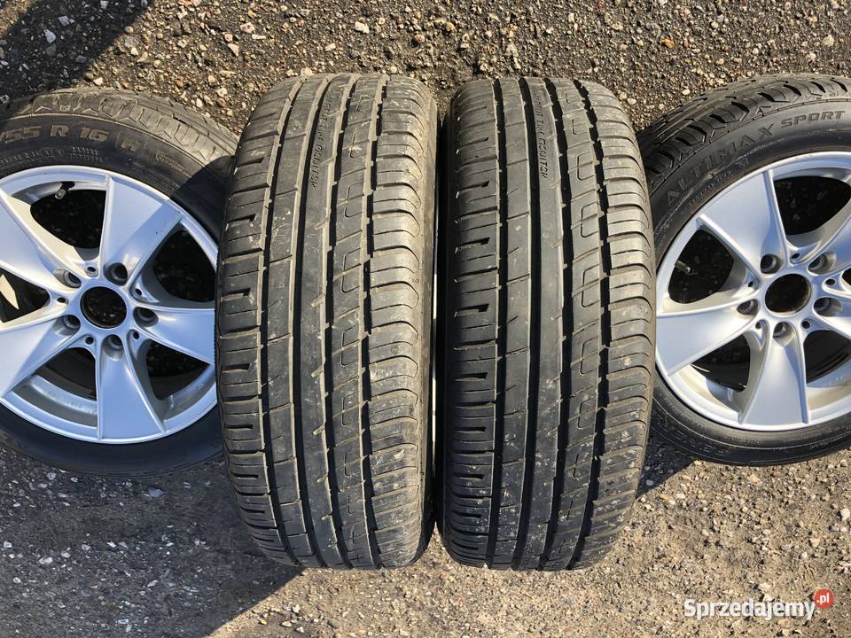 Felgi Aluminiowe BMW Opony Letnie Stan Idealny BMW (oryginalne) Koła i felgi Konin