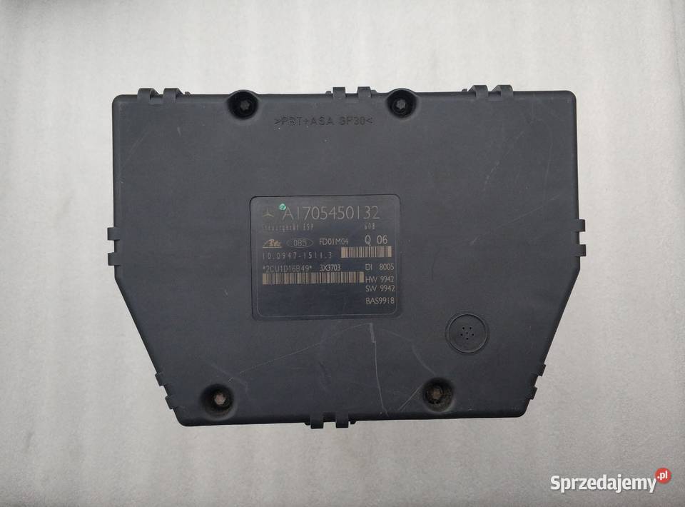 Pompa ABS ESP Mercedes CLK SLK R170 A0034317012 Wyszków