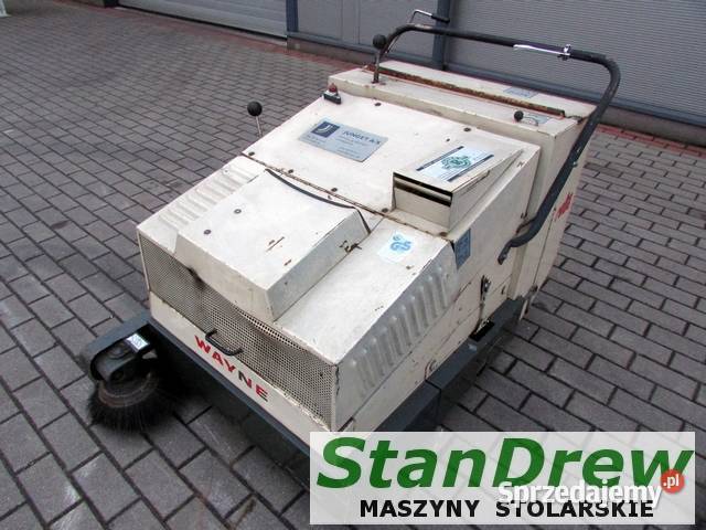 SAMOJEZDNA ZAMIATARKA DO BETONU KOSTKI WAYNE