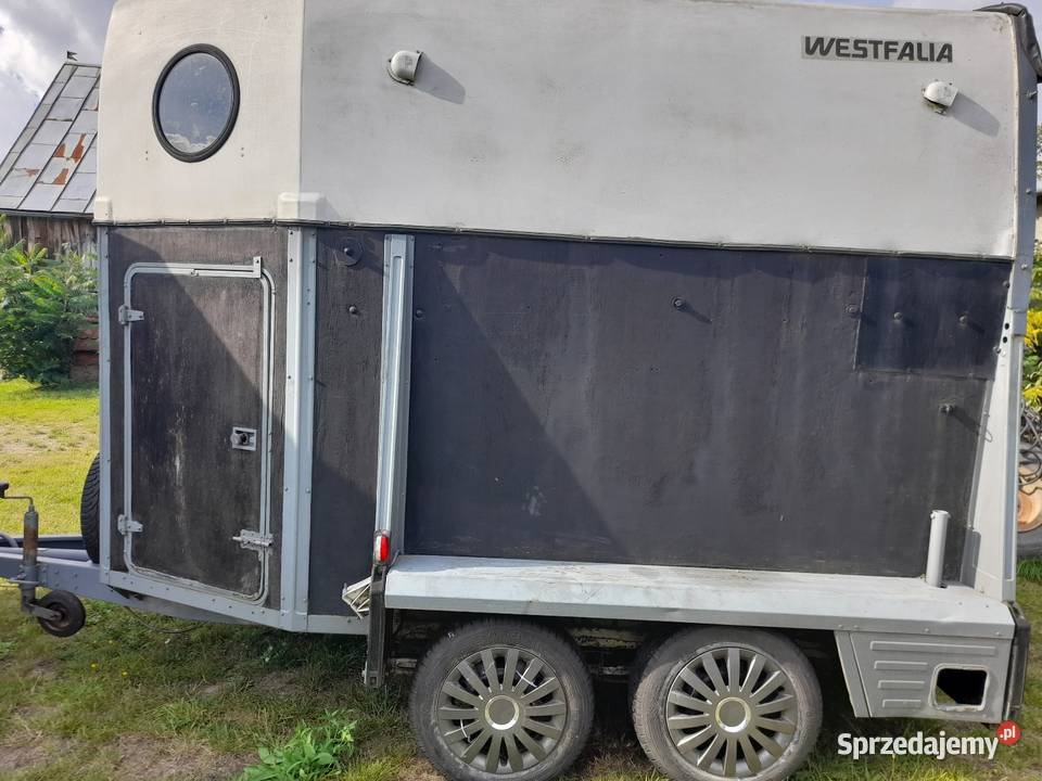 Przyczepa Westfalia do przewozu koni Serock sprzedam
