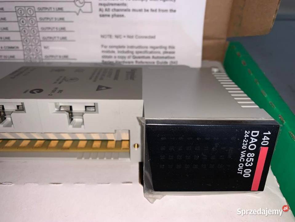 Schneider Electric 140DAO85300C AC Output Warszawa sprzedam