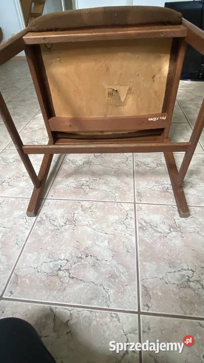 Krzeslo Carmenz lat 60tych lubelskie Lublin
