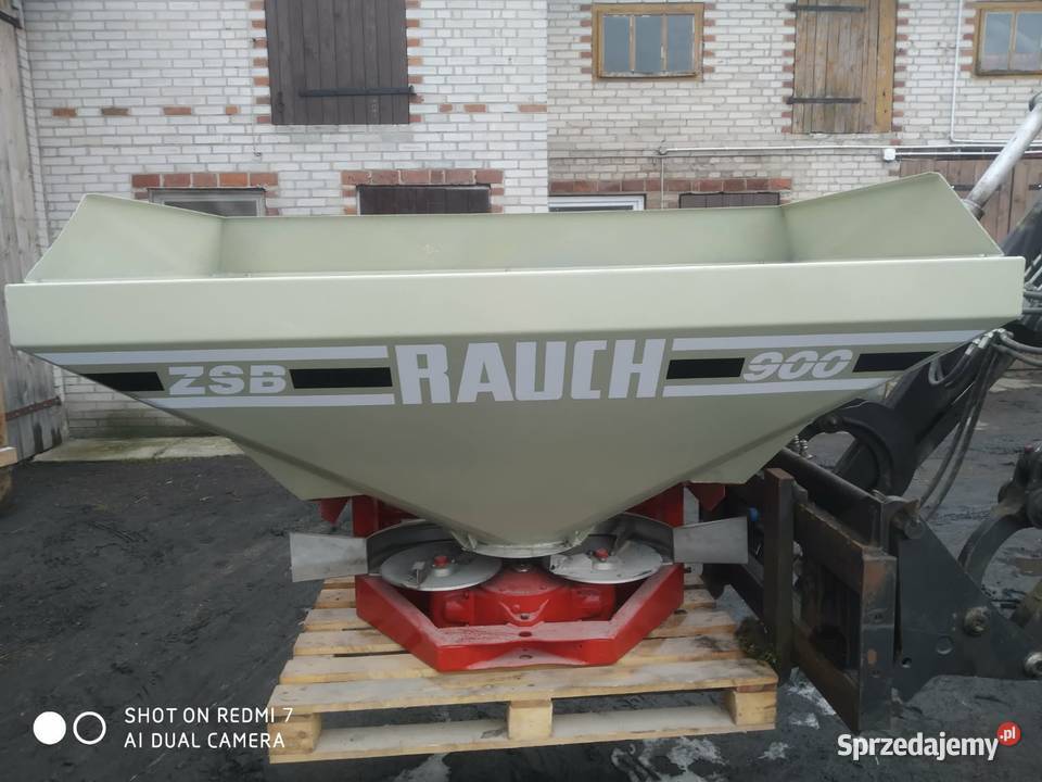 Rozsiewacz nawozów rauch zsb 900 Rozsiewacze nawozów Babin