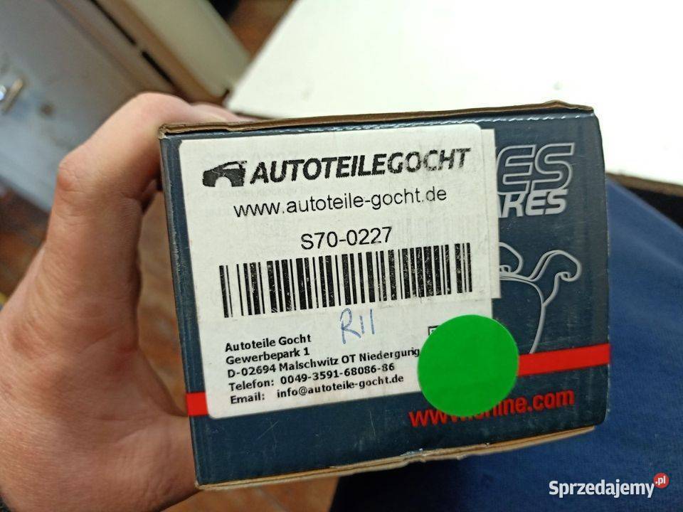 SKODA FABIA ROOMSTER VW POLO IV KLOCKI HAMULCOWE