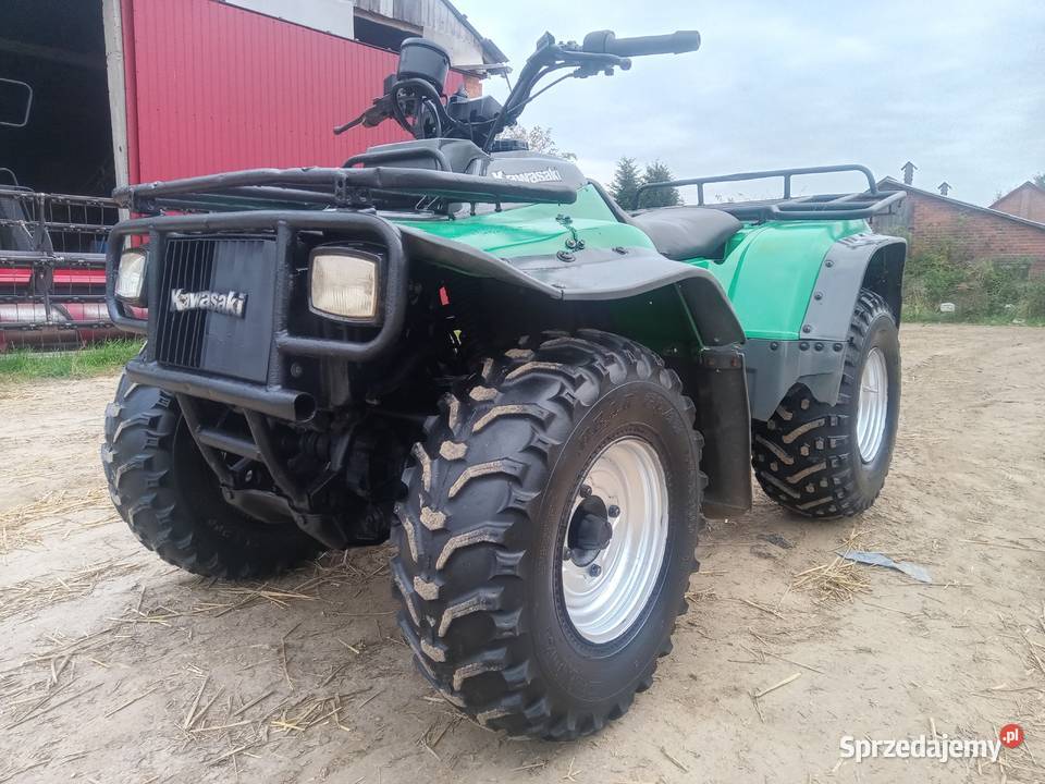 kawasaki klf 400 4x4 sprawny transport