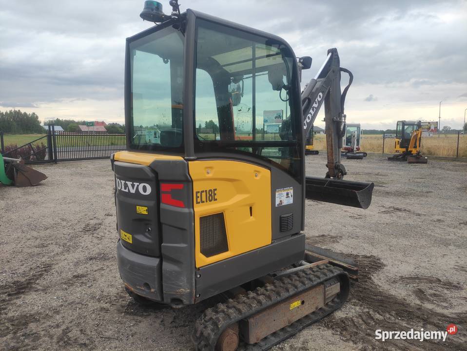 Volvo EC 18 E 700mtg 2020r rozsuwane gąsienice Ryżki