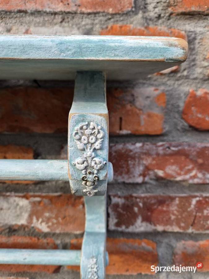 Stara ludowa półka w stylu shabby chic Szczecinek