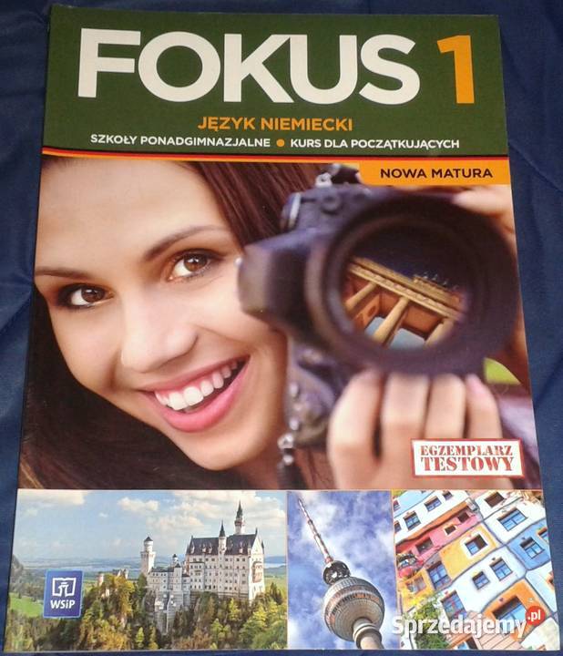Fokus 1 Język niemiecki Nowa matura A K Pham miękka Chełm sprzedam