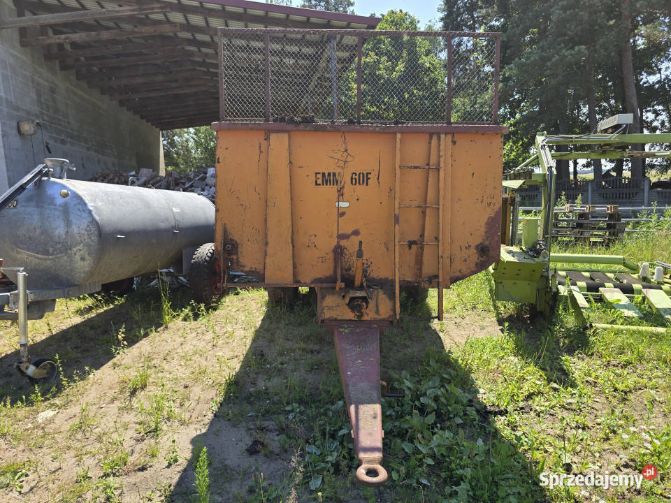 Rozrzutnik obornika ETS MAITRE EMM 60F 6 ton Korpele sprzedam