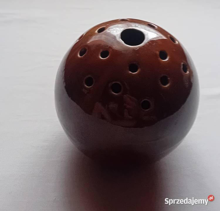 Ikebana w formie kuli PRL Koźminek