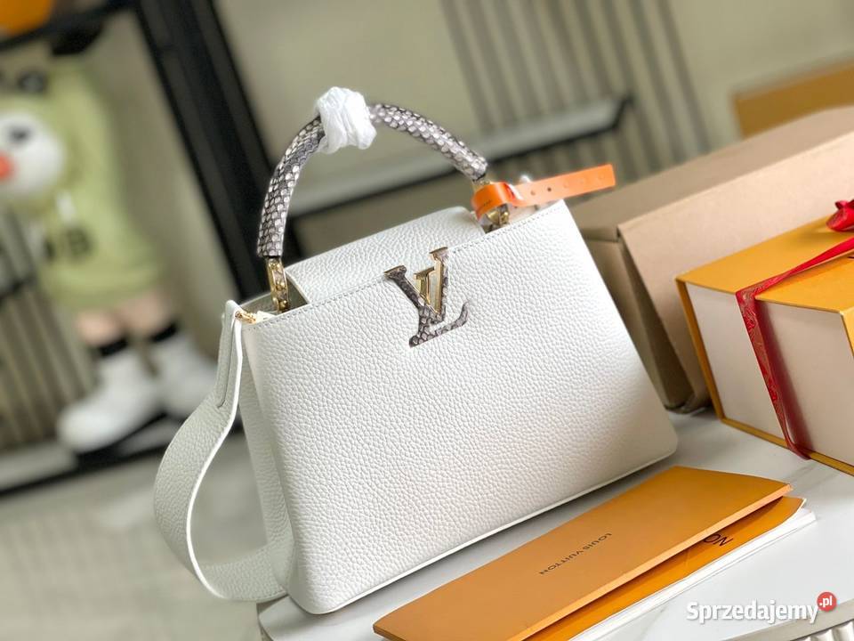 Torebka LV Louis Vouitton Capucines ze skórą z Warszawa