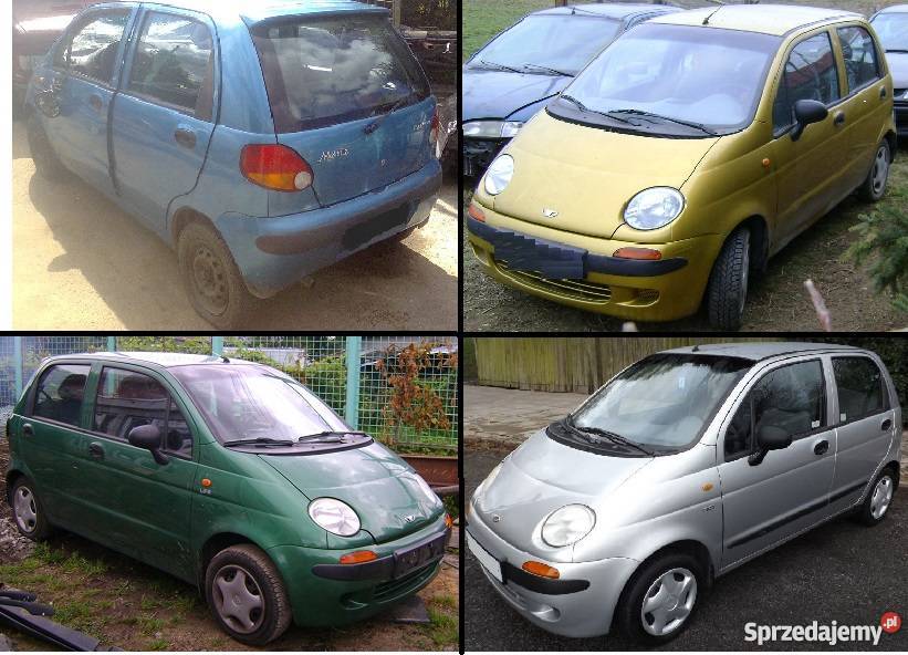 Daewoo Matiz drzwi maska silnik skrzynia półoś c Pozostałe dolnośląskie Jelenia Góra sprzedam