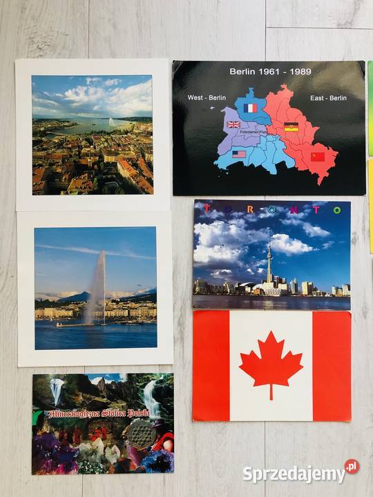 Kartki pocztowe pocztówki kolekcje zagranica łódzkie