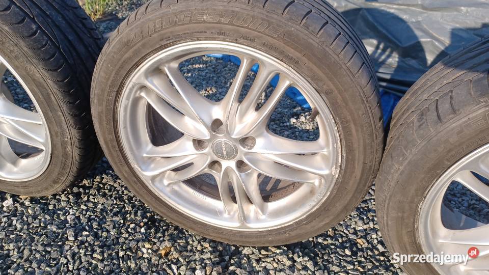 Felgi BORBET 8J 17 z oponami astra vectra signum dolnośląskie Domaniów