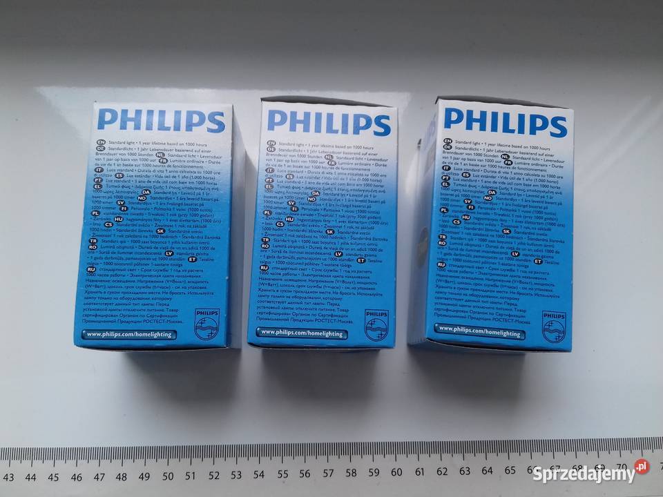 Żarówka wolframowa E27 75W 935lm Philips w