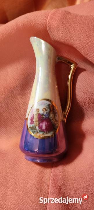 Malutki flakonik dzbanuszek porcelana malowana w Wrocław sprzedam