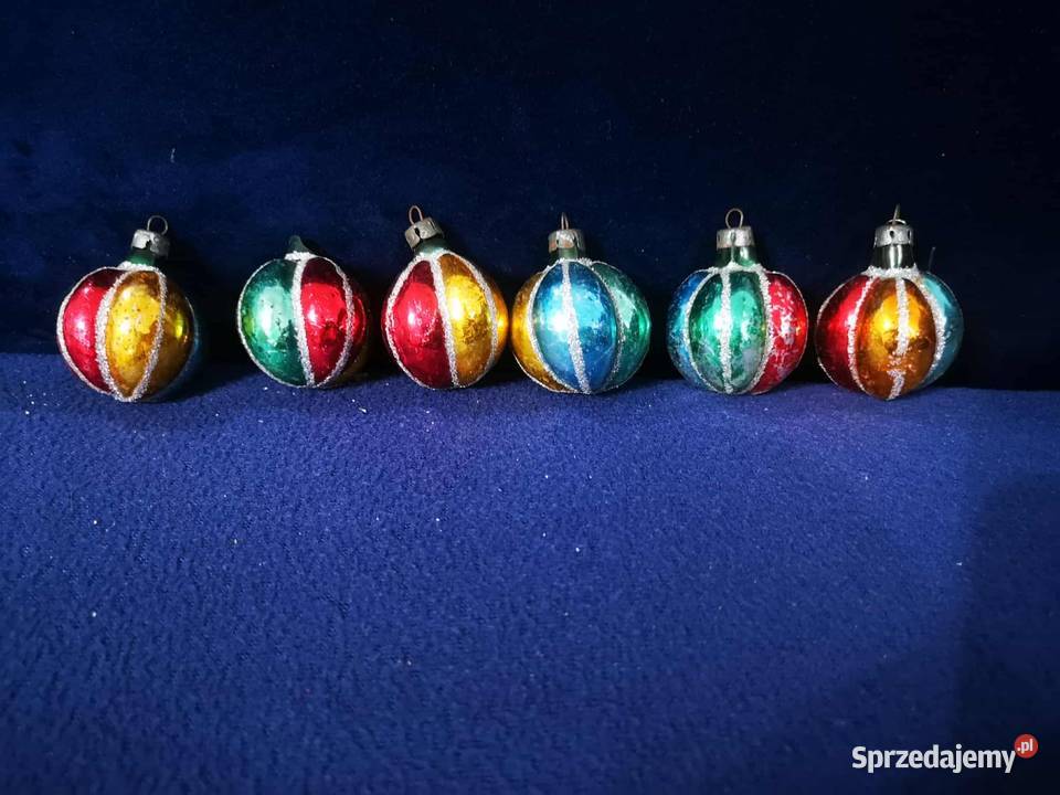 Stare Bombki Choinkowe PRLu Pozostałe Wiązów