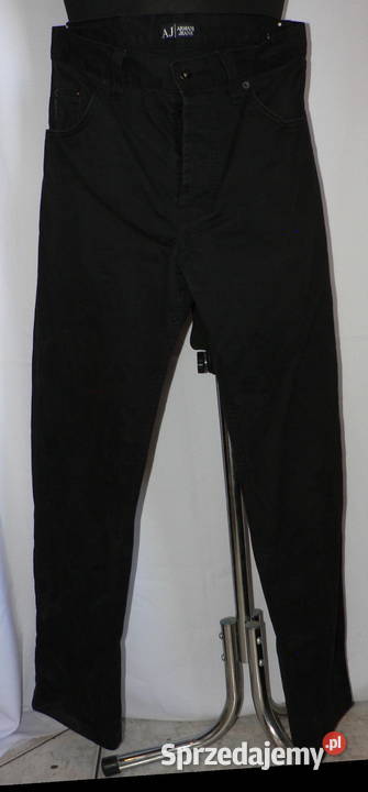Emporio Armani czarne jeansy 3434 Rozmiar M Łódź