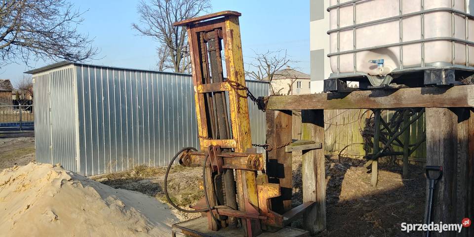 Maszt hydrauliczny do ciągnika most podnosnik Bełżyce