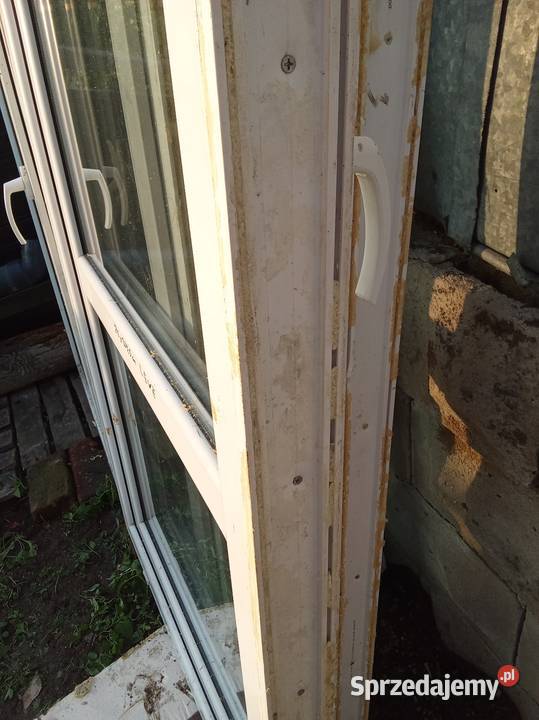 Sprzedam okno balkonowe używane 86 x 2095lewe