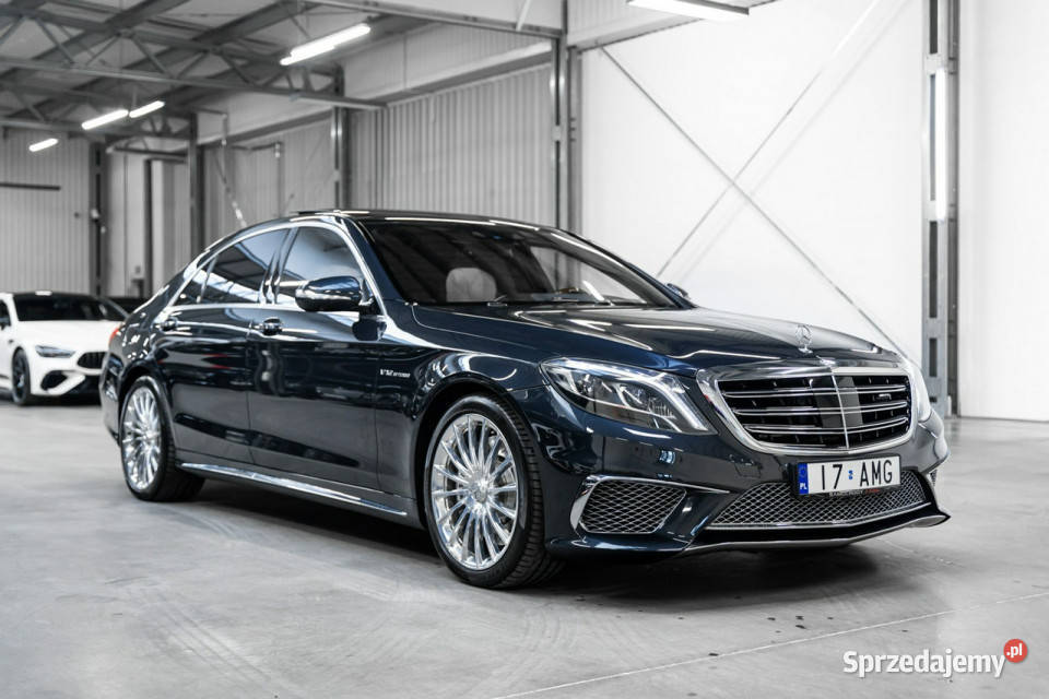 Mercedes S 65 AMG 65 AMG 60 V12 Biturbo FV 23 kamera cofania Węgrzce