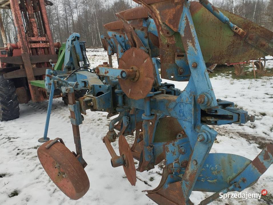 Pług obrotowy rabewerk 3 skiby przedpłużki śląskie