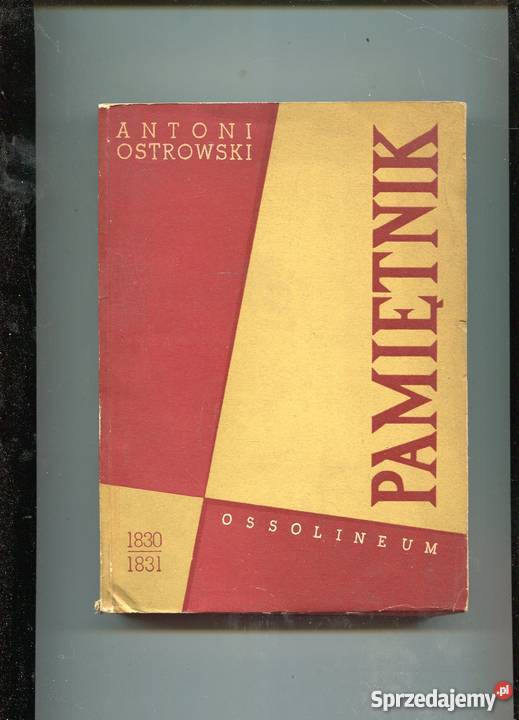 Pamiętnik z czasów powstania listopadowego zachodniopomorskie Szczecin