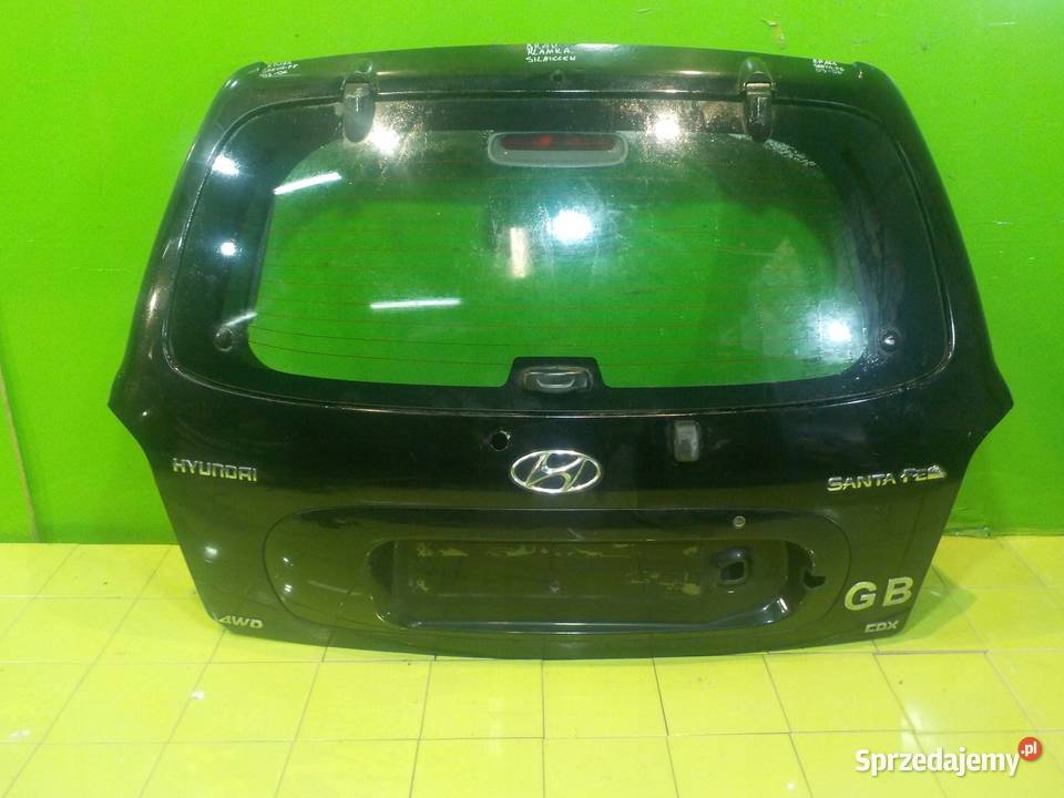 HYUNDAI SANTA FE I LIFT 06r klapa tyl mazowieckie Suków