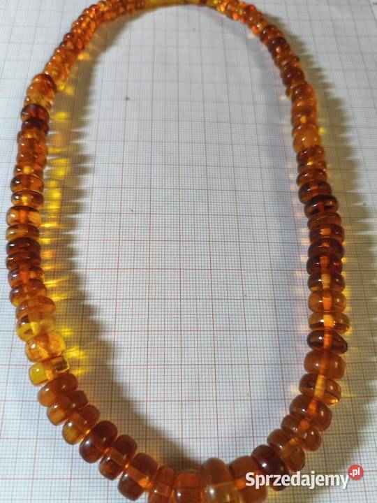 Naszyjnik Bursztyn Vintage Białystok sprzedam