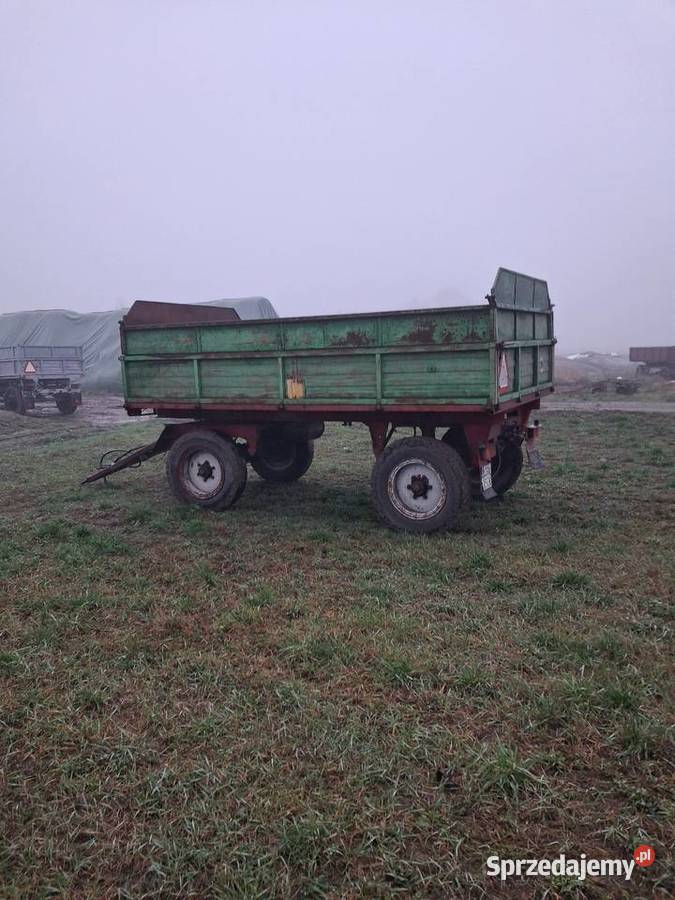 Sprzedam przyczepę d46 wywrotka zarejestrowana Przyczepy rolnicze mazowieckie Płock sprzedam
