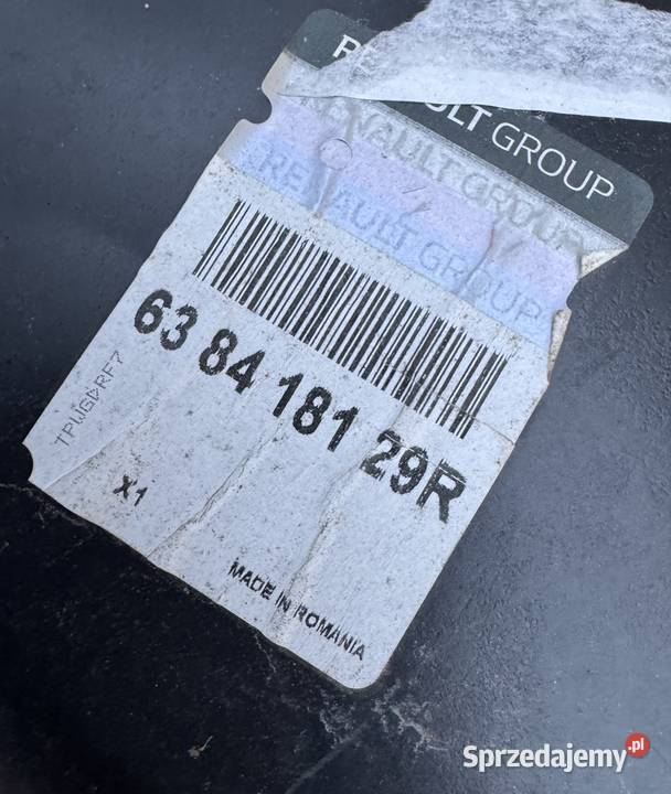 Nadkole przód lewe lh dacia sandero II 2 logan Rok produkcji 2017 Sieraków