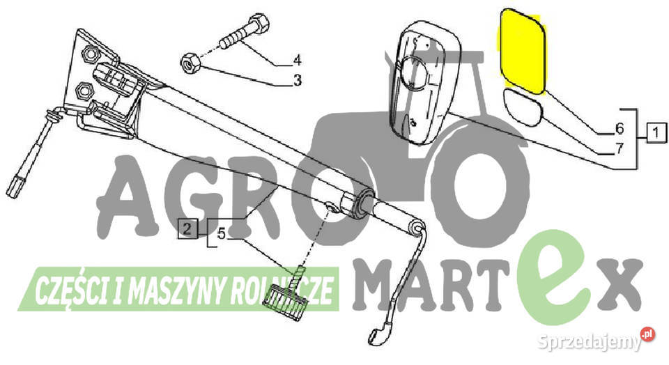 47589079 LUSTERKO WKŁAD CNH dolnośląskie Wichrów