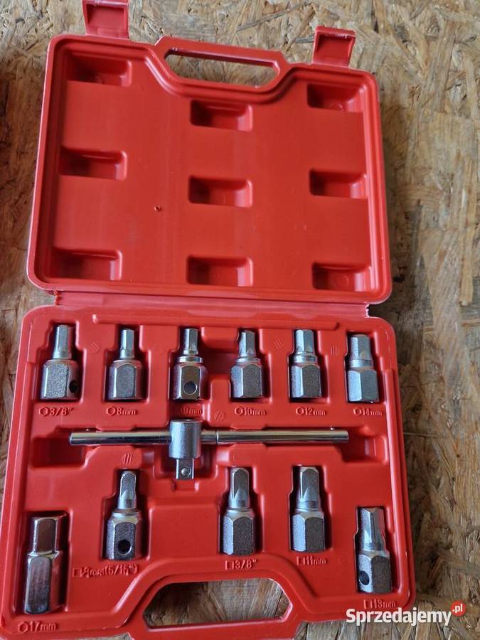 KLUCZE NASADKI DO KORKÓW OLEJU ZESTAW KLUCZY 12 Głogowa