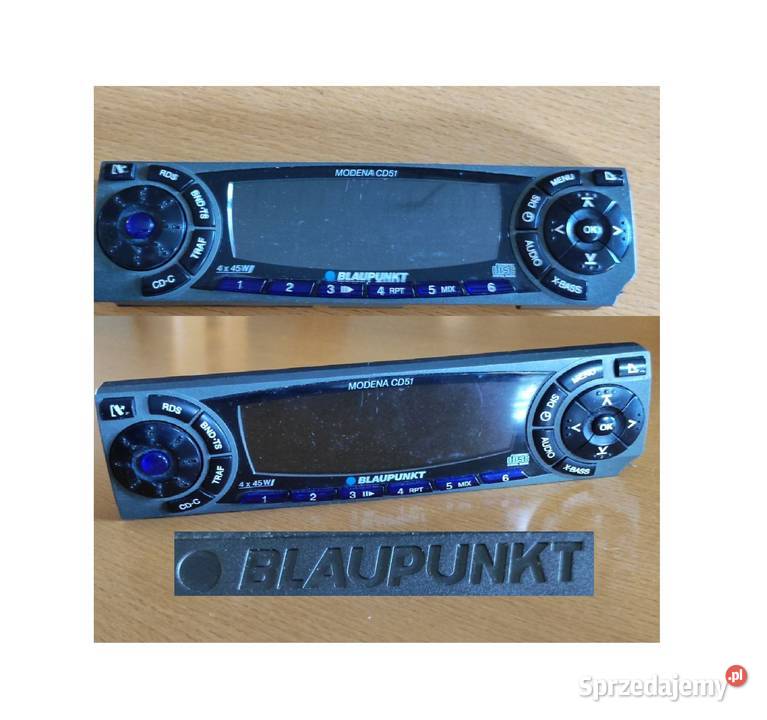 panel front radia Blaupunkt Modena CD51 Kielce