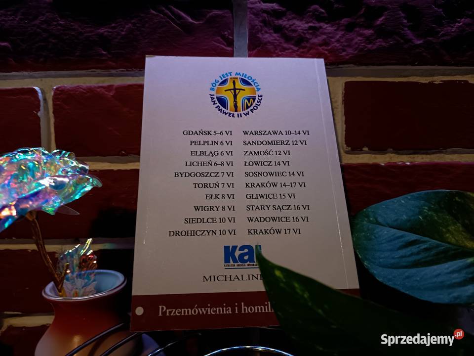 Jan Paweł II Polska 1999 Przemówienia i Homilie Bydgoszcz