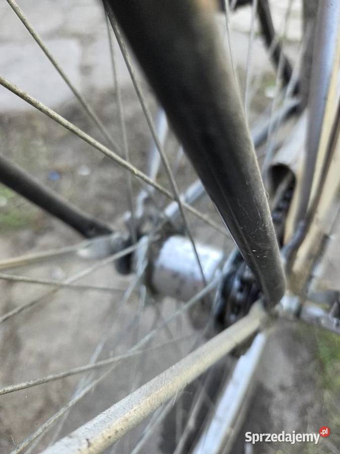 Rower miejski męski na wąskich oponach Zaborowice