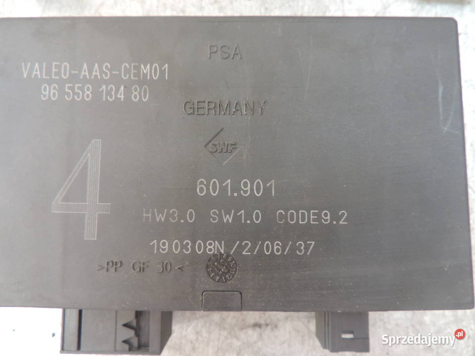MODUŁ PDC CITROEN XSARA PICASSO 9655813480 Nowy Sącz