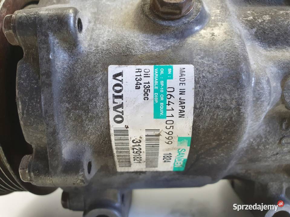 SPRĘŻARKA KLIMATYZACJI Volvo S40 II V50 16 D lubelskie Chełm sprzedam