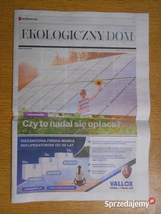 Ekologiczny dom pięć dodatków Gazeta Wyborcza Parczew sprzedam