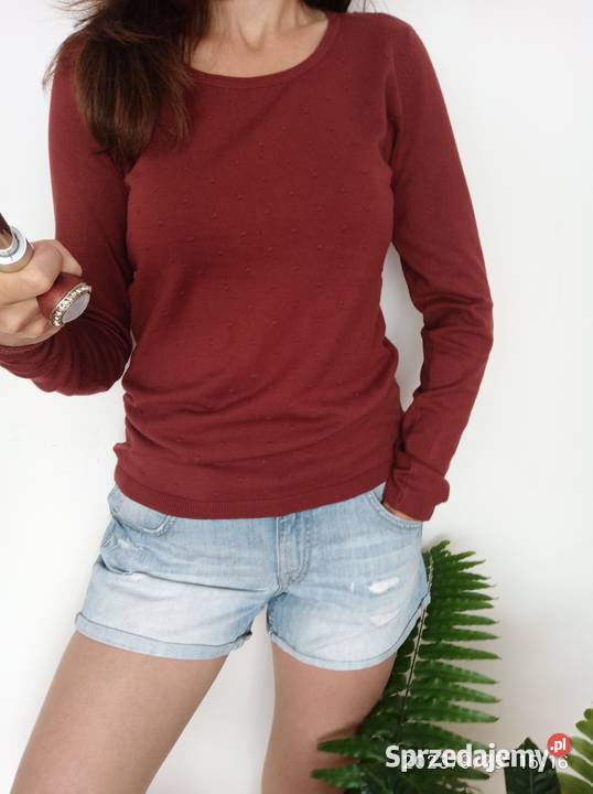 Sweter w kolorze cegły rozmiar rozmiar 384042 Radzyń Podlaski