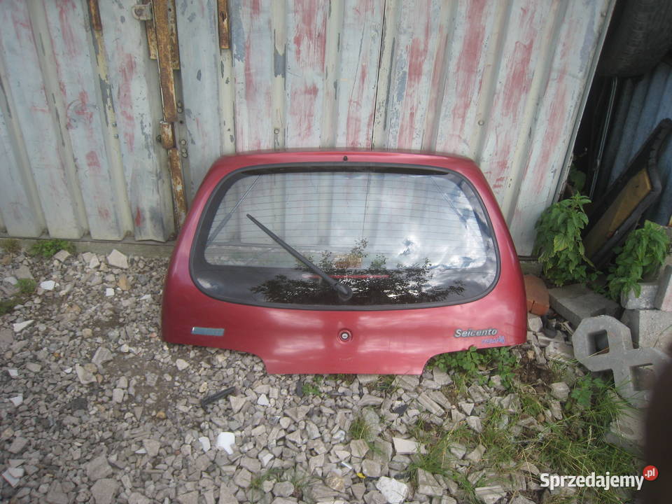 Klapa tylna bagażnika Fiat Seicento małopolskie